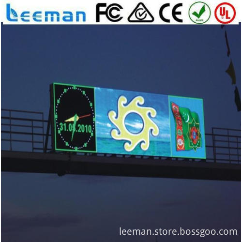 wall advertising screen module led led fluorescent message board